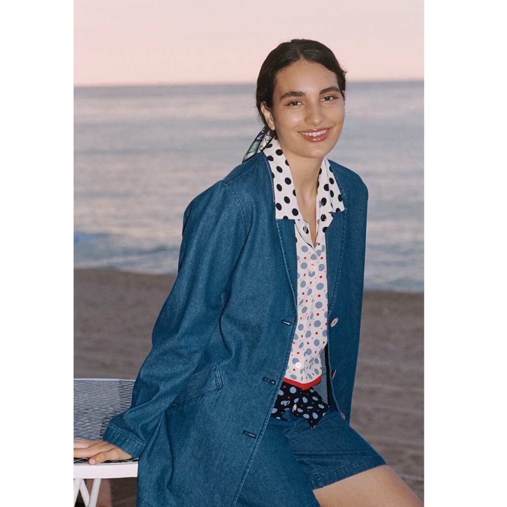 Nice Things by Paloma S. Revere Denim Jacket Size 36